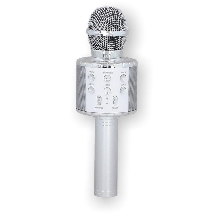 Wireless Karaoke Microphone - Black - Silvergear