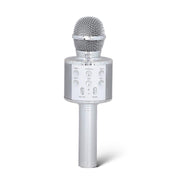 Karaoke Wireless Microphone- Silver