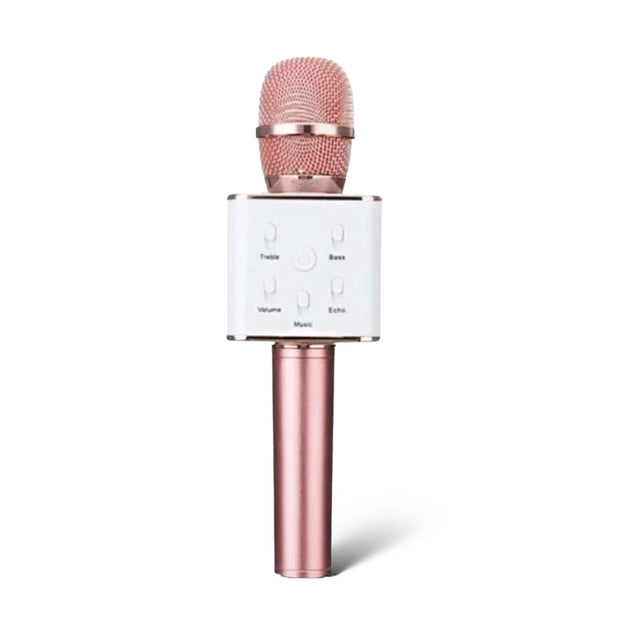 Karaoke Wireless Microphone- Rose Gold