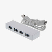USB Hub 4-IN-1 - White