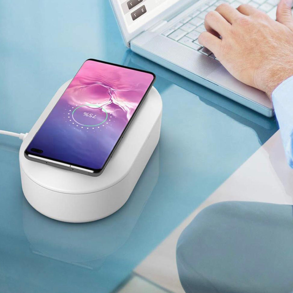 Wireless Phone Charger With UV Sterilizer – Funky Rico Marketplace